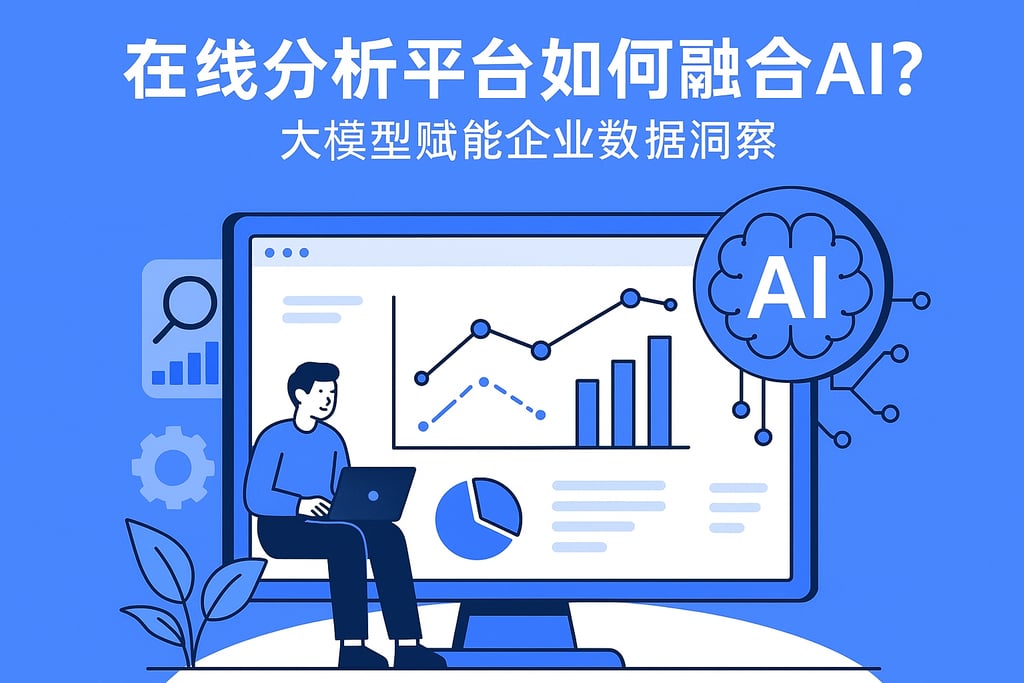 在线分析平台如何融合AI？大模型赋能企业数据洞察
