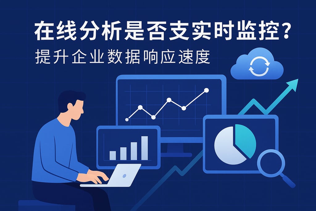 在线分析是否支持实时监控？提升企业数据响应速度