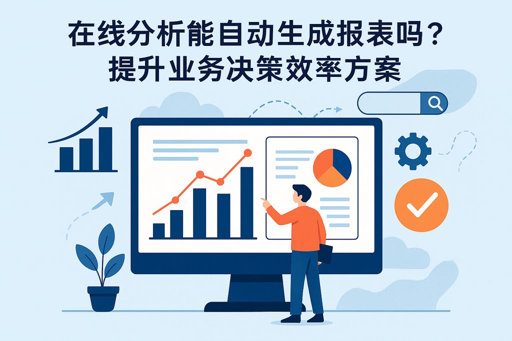 在线分析能自动生成报表吗？提升业务决策效率方案