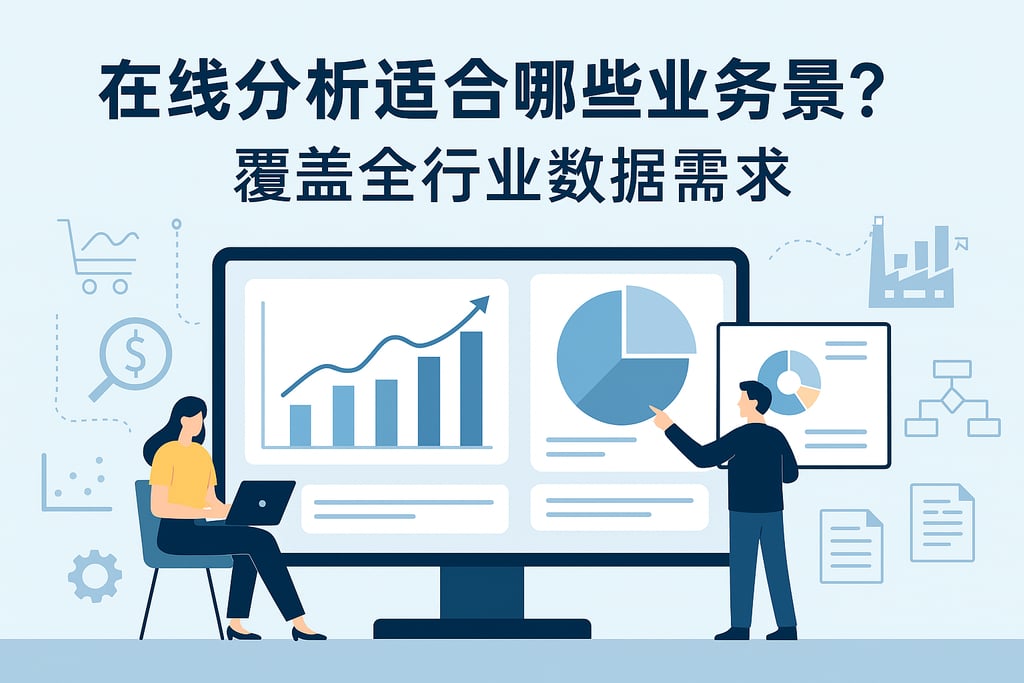 在线分析适合哪些业务场景？覆盖全行业数据需求