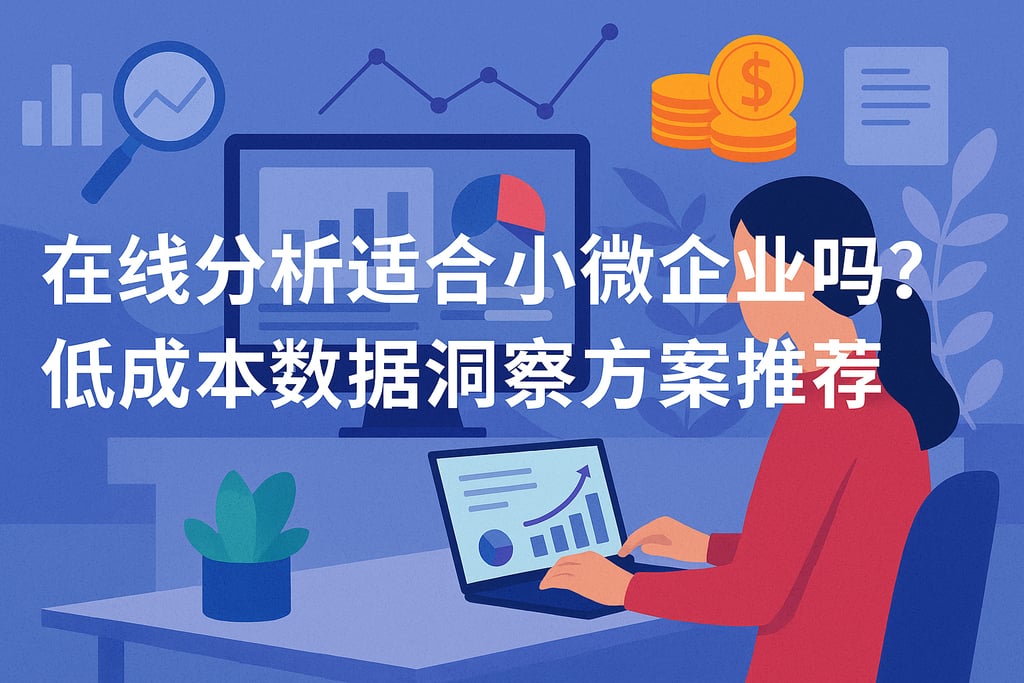 在线分析适合小微企业吗？低成本数据洞察方案推荐