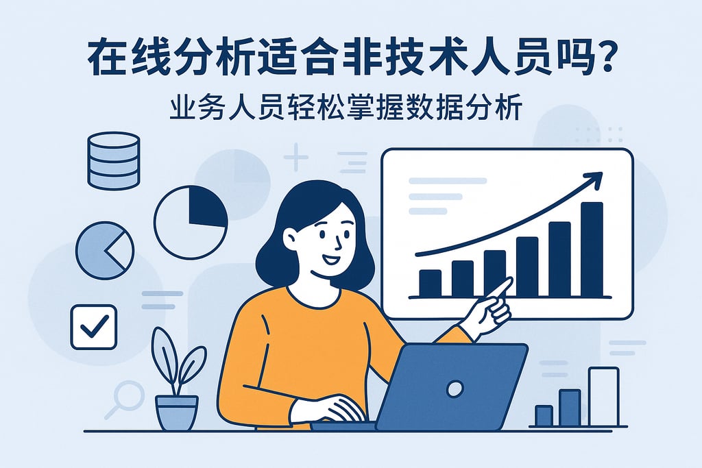 在线分析适合非技术人员吗？业务人员轻松掌握数据分析