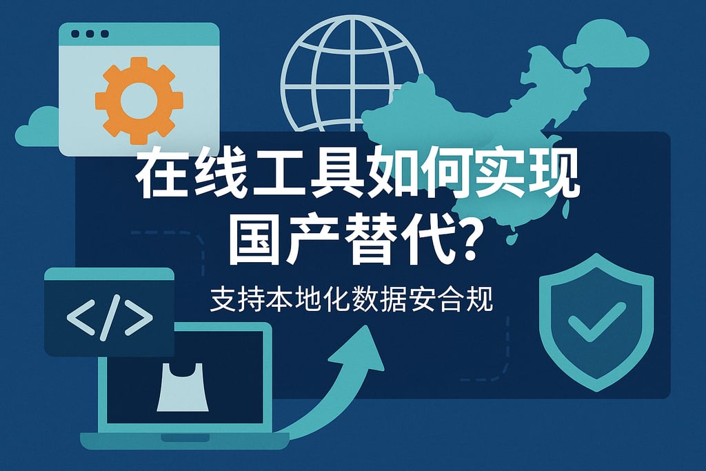 在线工具如何实现国产替代？支持本地化数据安全合规