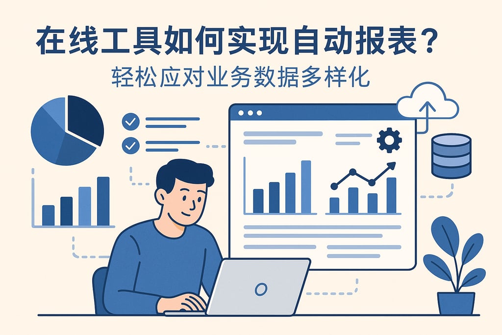 在线工具如何实现自动报表？轻松应对业务数据多样化
