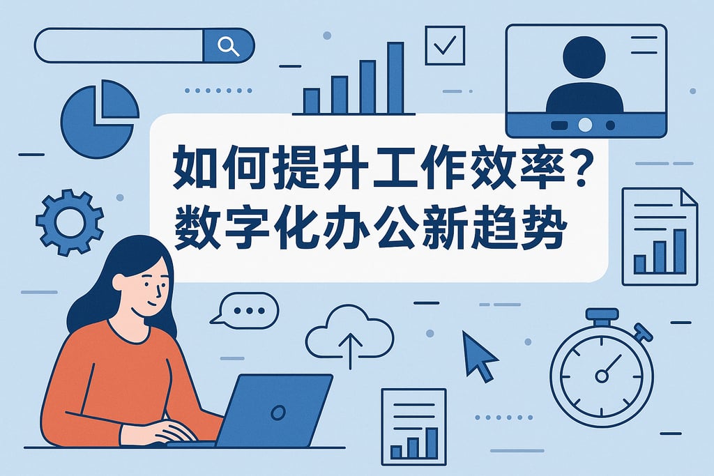 在线工具如何提升工作效率？数字化办公新趋势
