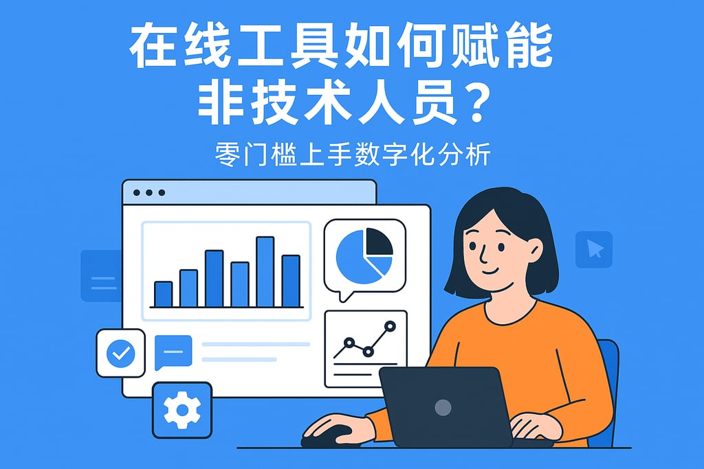 在线工具如何赋能非技术人员？零门槛上手数字化分析