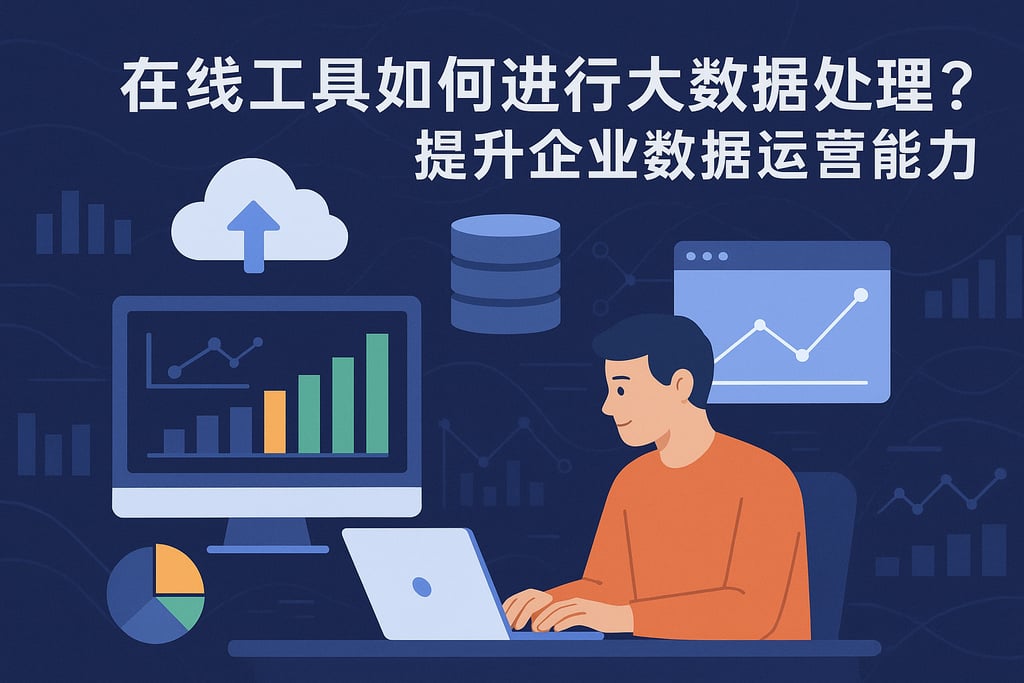 在线工具如何进行大数据处理？提升企业数据运营能力