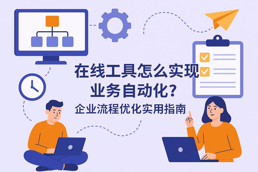 在线工具怎么实现业务自动化？企业流程优化实用指南