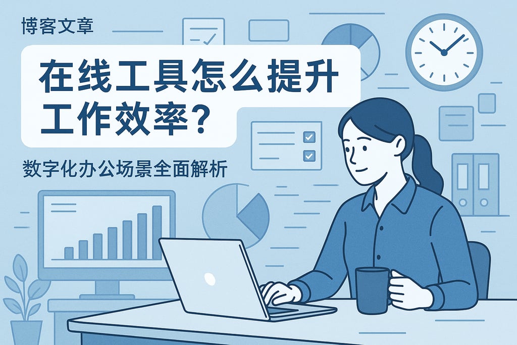 在线工具怎么提升工作效率？数字化办公场景全面解析