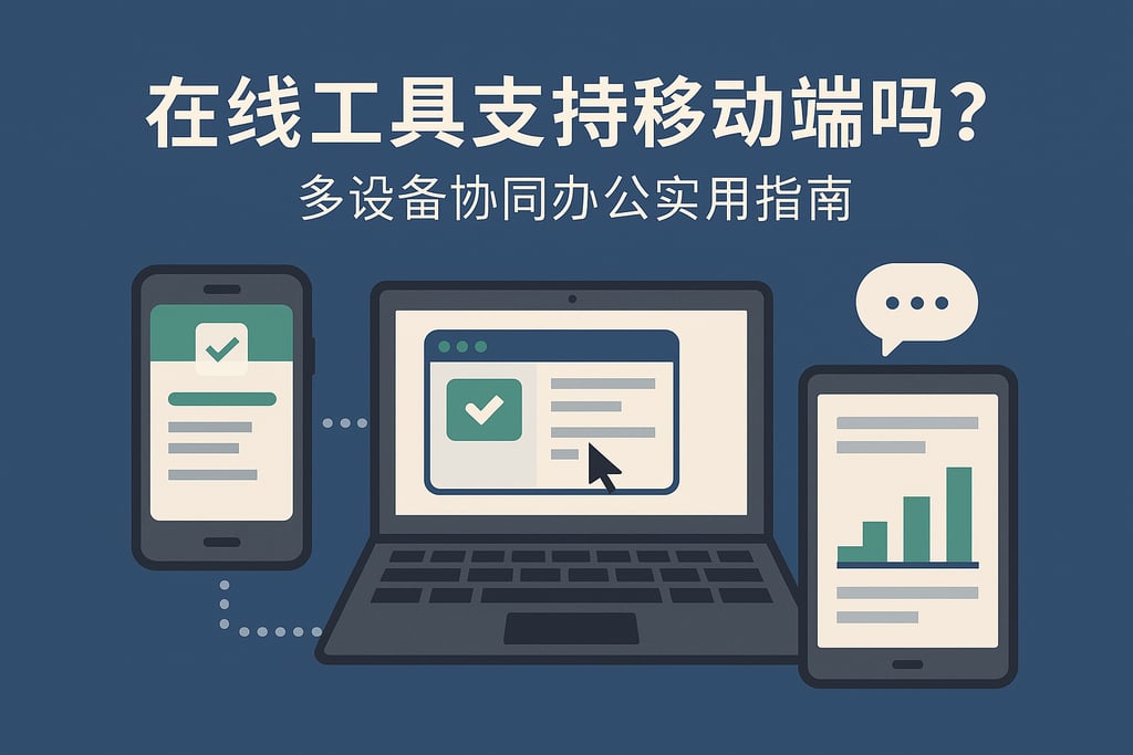 在线工具支持移动端吗？多设备协同办公实用指南
