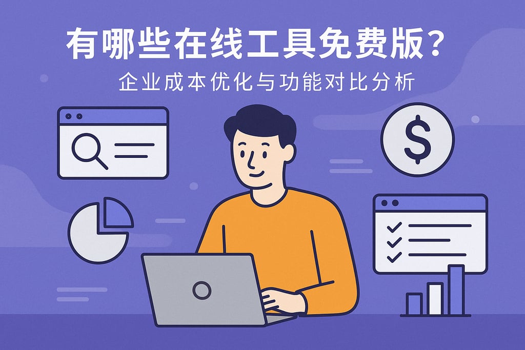 在线工具有哪些免费版？企业成本优化与功能对比分析