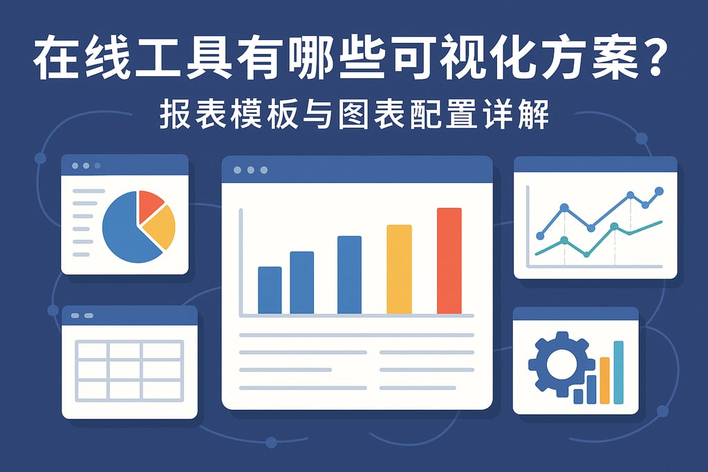 在线工具有哪些可视化方案？报表模板与图表配置详解