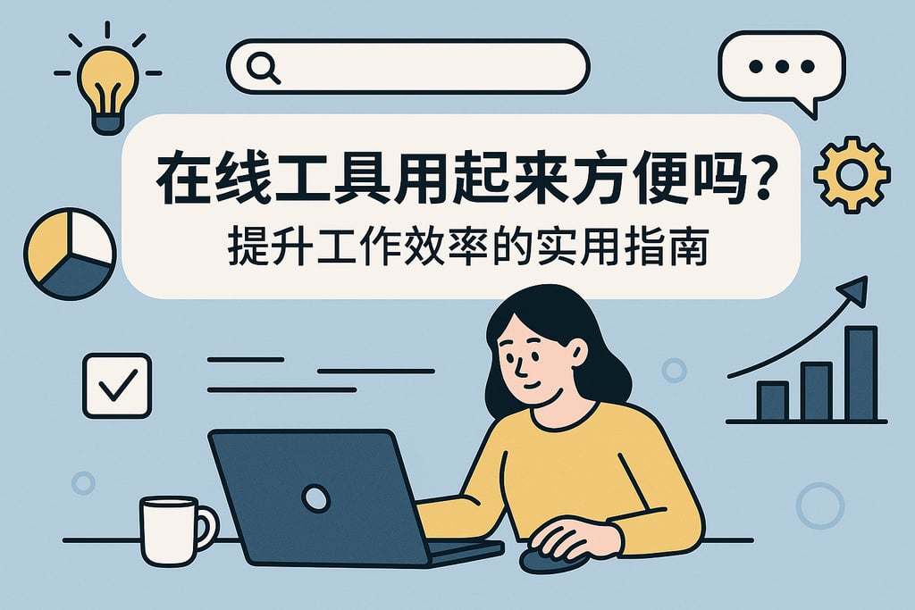 在线工具用起来方便吗？提升工作效率的实用指南