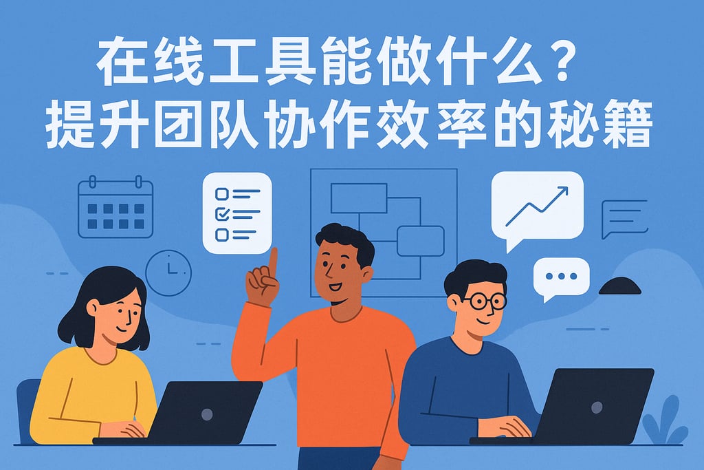 在线工具能做什么？提升团队协作效率的秘籍