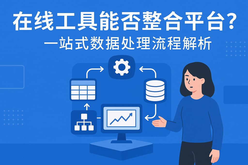在线工具能否整合平台？一站式数据处理流程解析