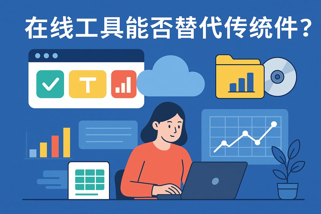在线工具能否替代传统软件？数字化办公趋势明显