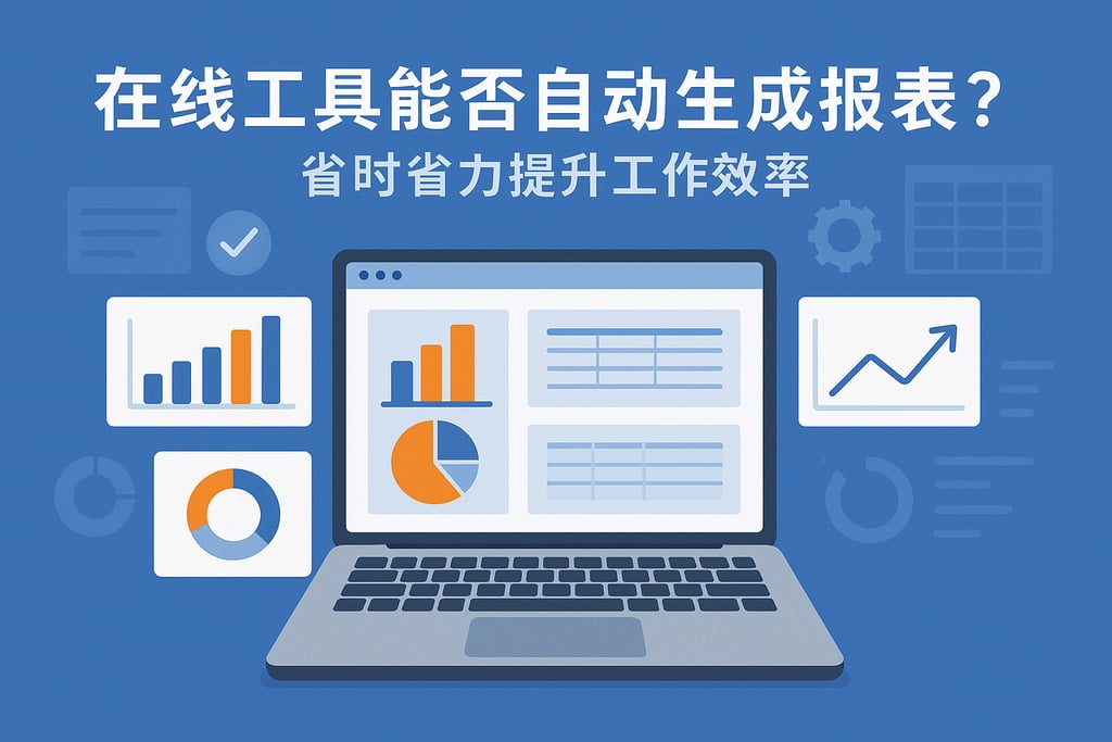 在线工具能否自动生成报表？省时省力提升工作效率