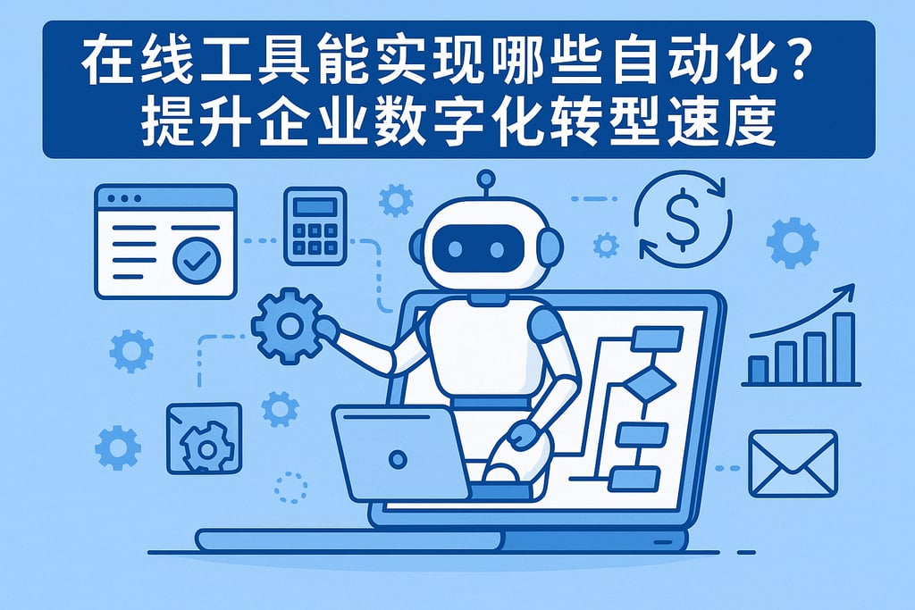在线工具能实现哪些自动化？提升企业数字化转型速度