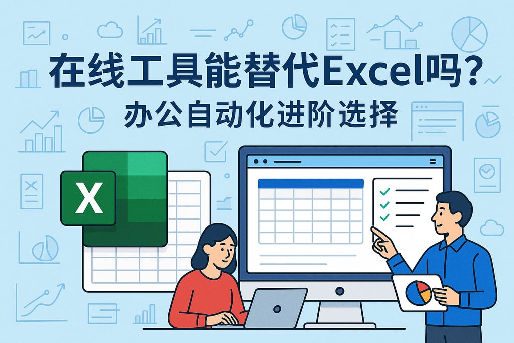 在线工具能替代Excel吗？办公自动化进阶选择