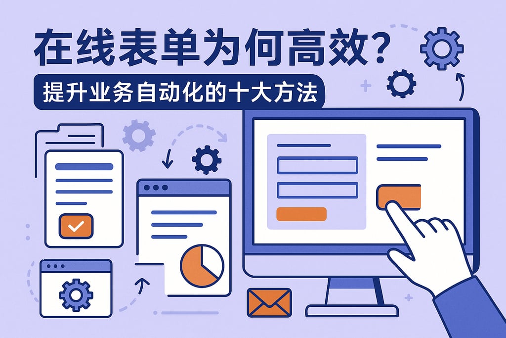 在线表单为何高效？提升业务自动化的十大方法