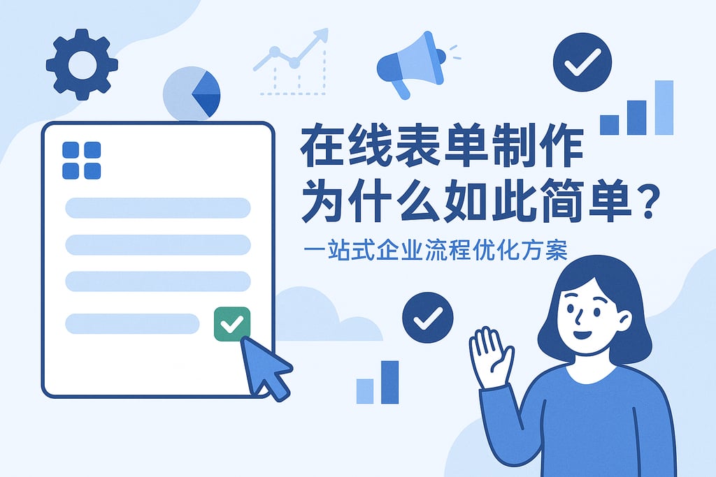 在线表单制作为什么如此简单？一站式企业流程优化方案