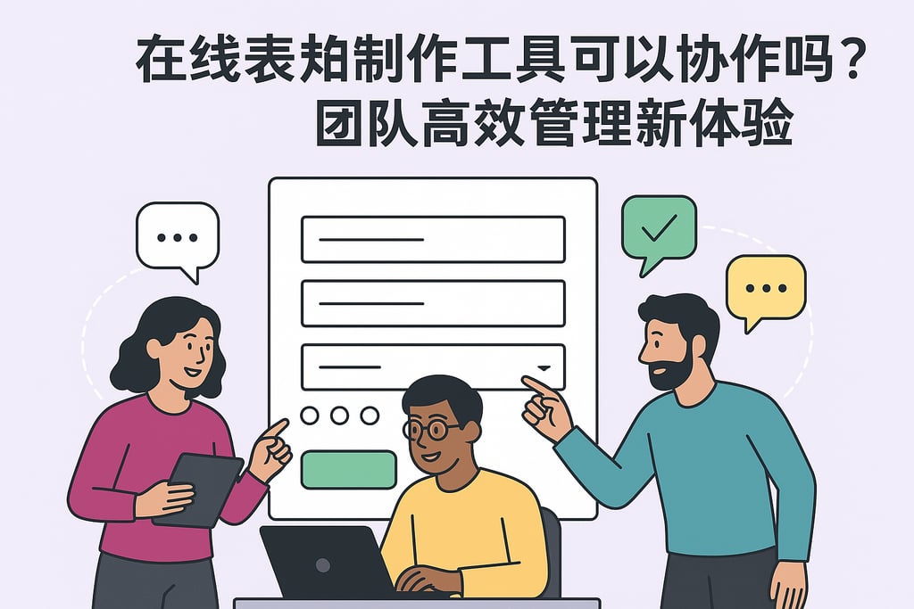 在线表单制作工具可以协作吗？团队高效管理新体验