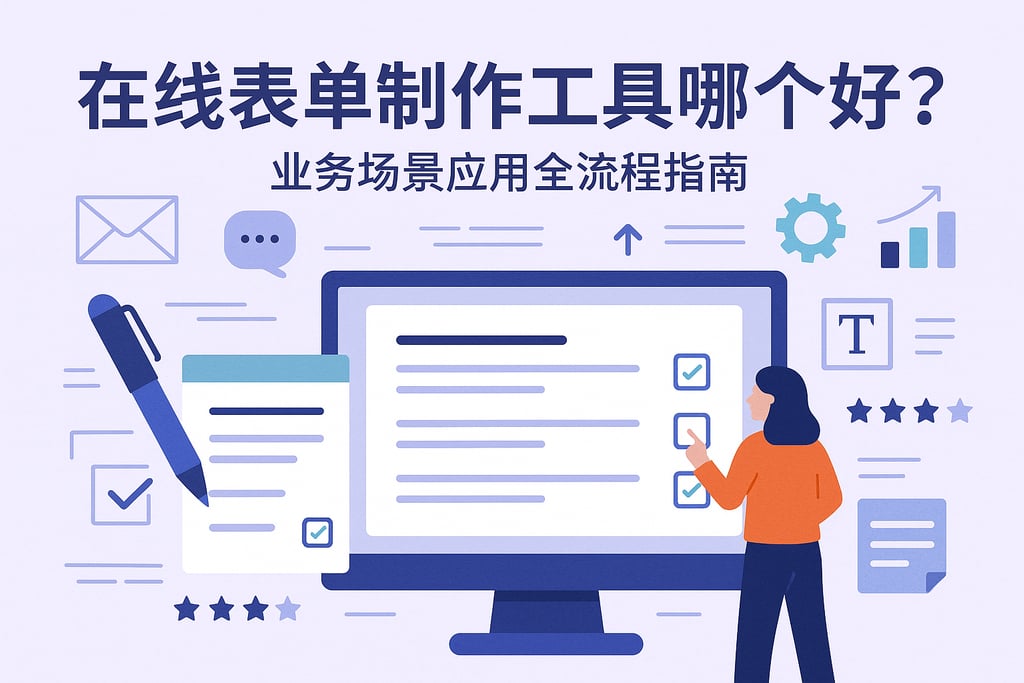 在线表单制作工具哪个好？业务场景应用全流程指南