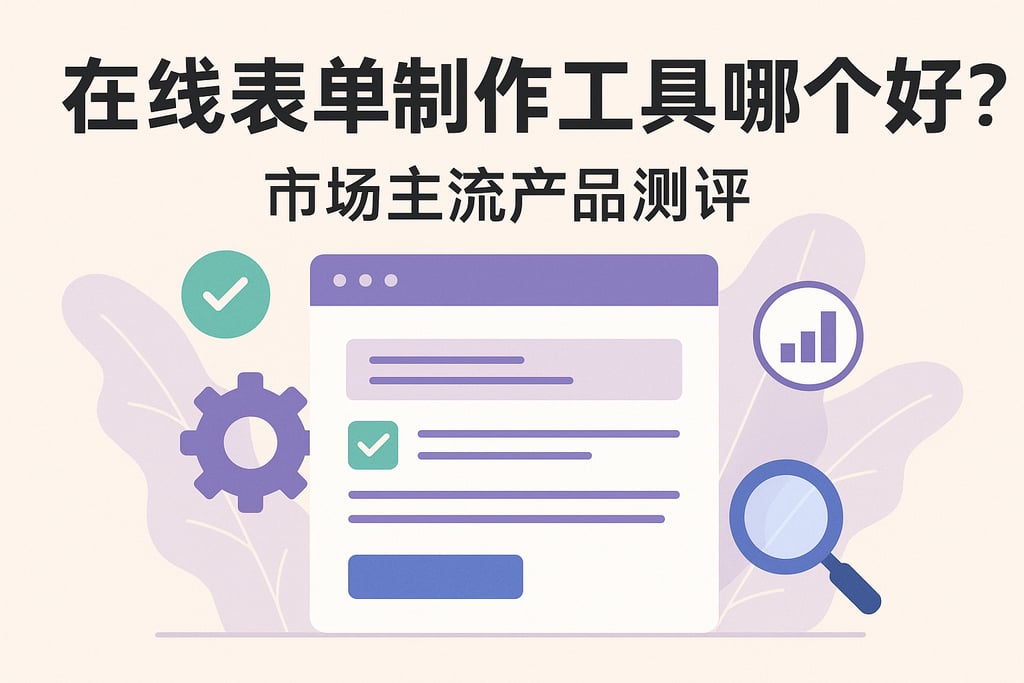 在线表单制作工具哪个好？市场主流产品测评
