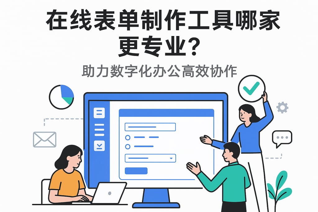 在线表单制作工具哪家更专业？助力数字化办公高效协作
