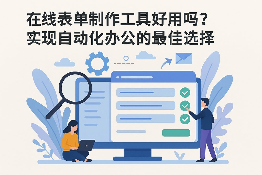 在线表单制作工具好用吗？实现自动化办公的最佳选择