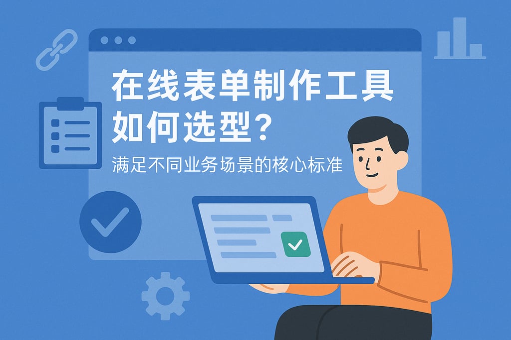 在线表单制作工具如何选型？满足不同业务场景的核心标准