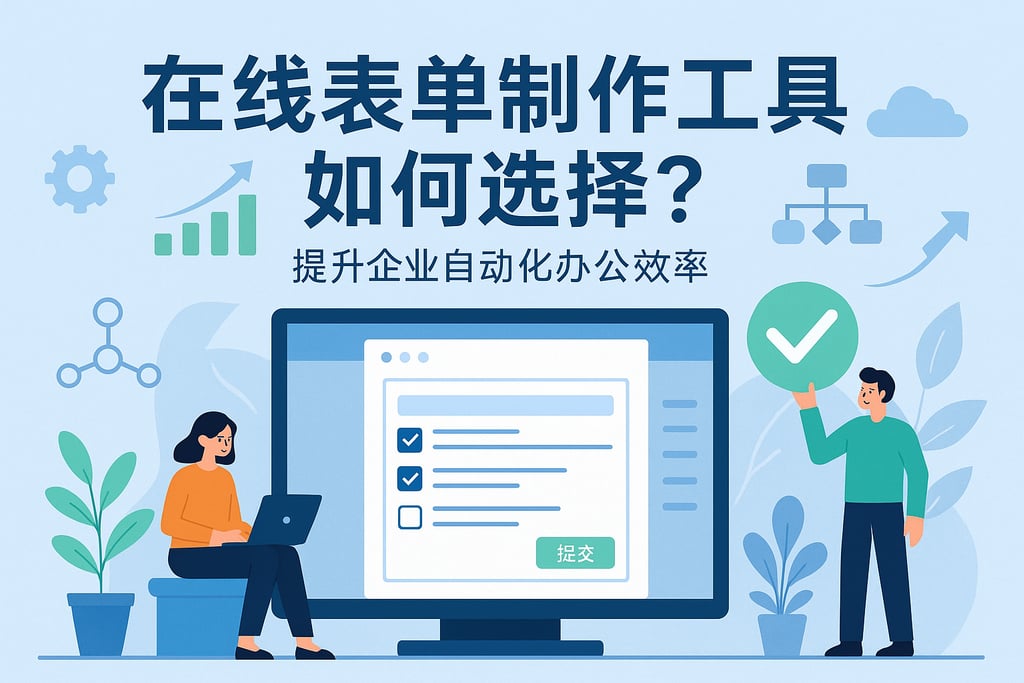 在线表单制作工具如何选择？提升企业自动化办公效率