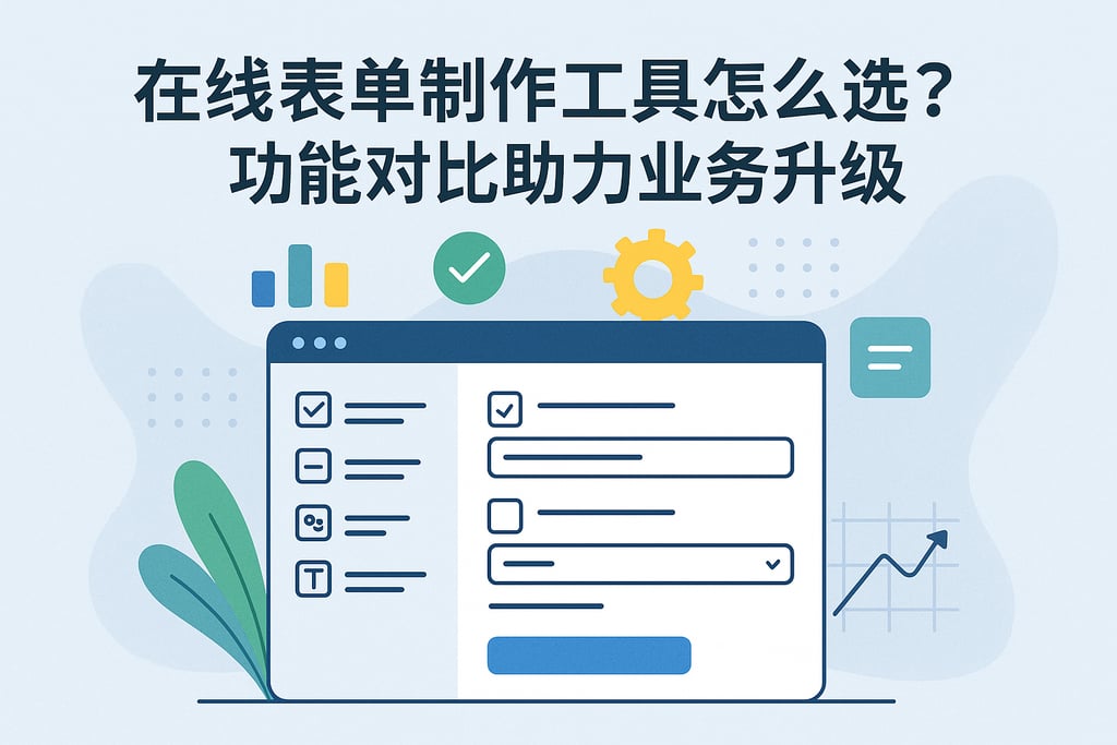 在线表单制作工具怎么选？功能对比助力业务升级