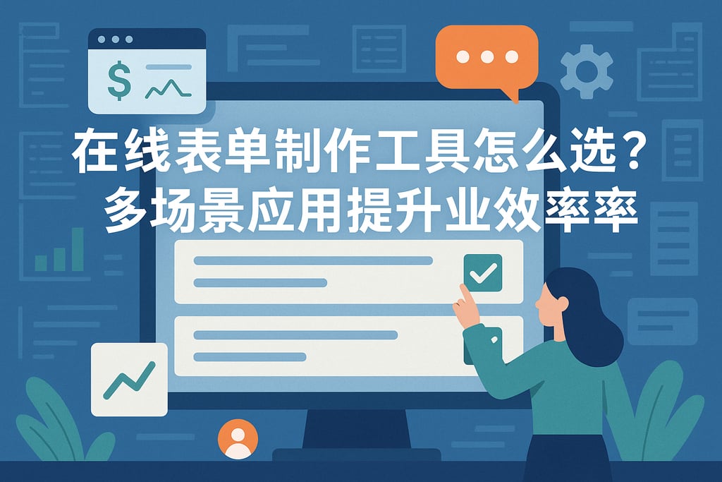 在线表单制作工具怎么选？多场景应用提升业务效率