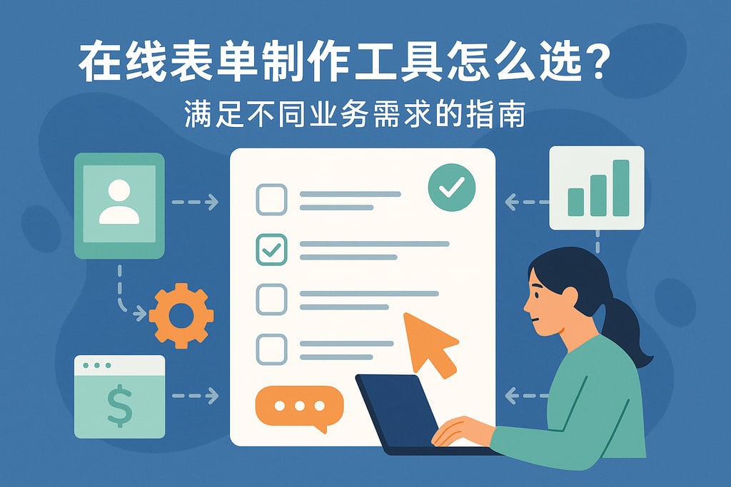 在线表单制作工具怎么选？满足不同业务需求的指南