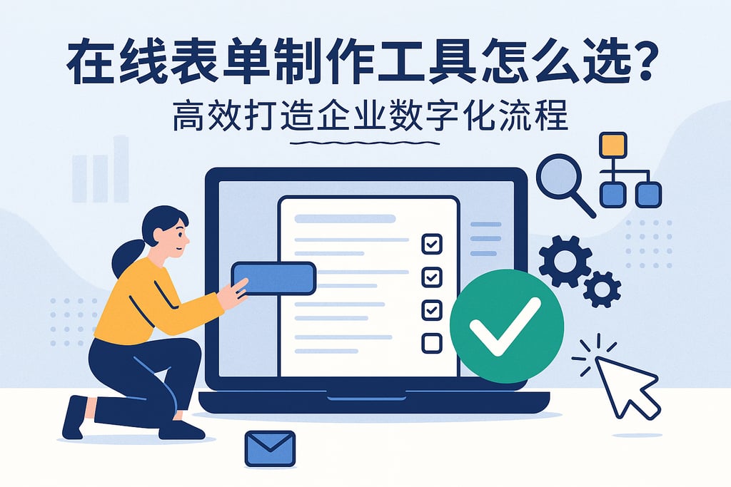 在线表单制作工具怎么选？高效打造企业数字化流程