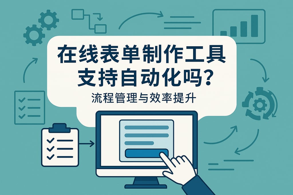 在线表单制作工具支持自动化吗？流程管理与效率提升