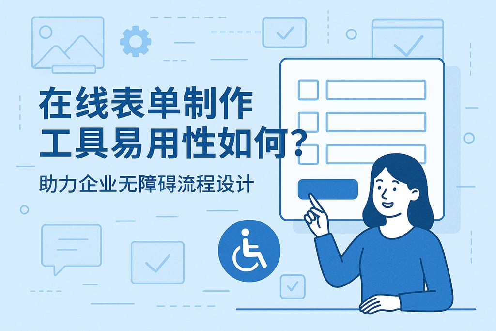 在线表单制作工具易用性如何？助力企业无障碍流程设计
