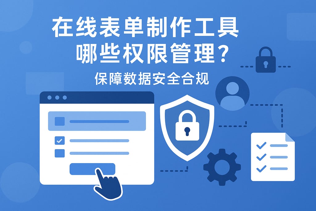 在线表单制作工具有哪些权限管理？保障数据安全合规