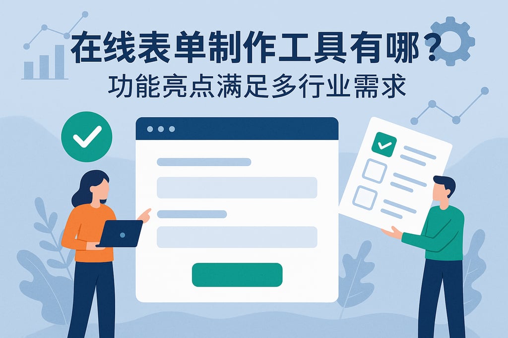 在线表单制作工具有哪些？功能亮点满足多行业需求