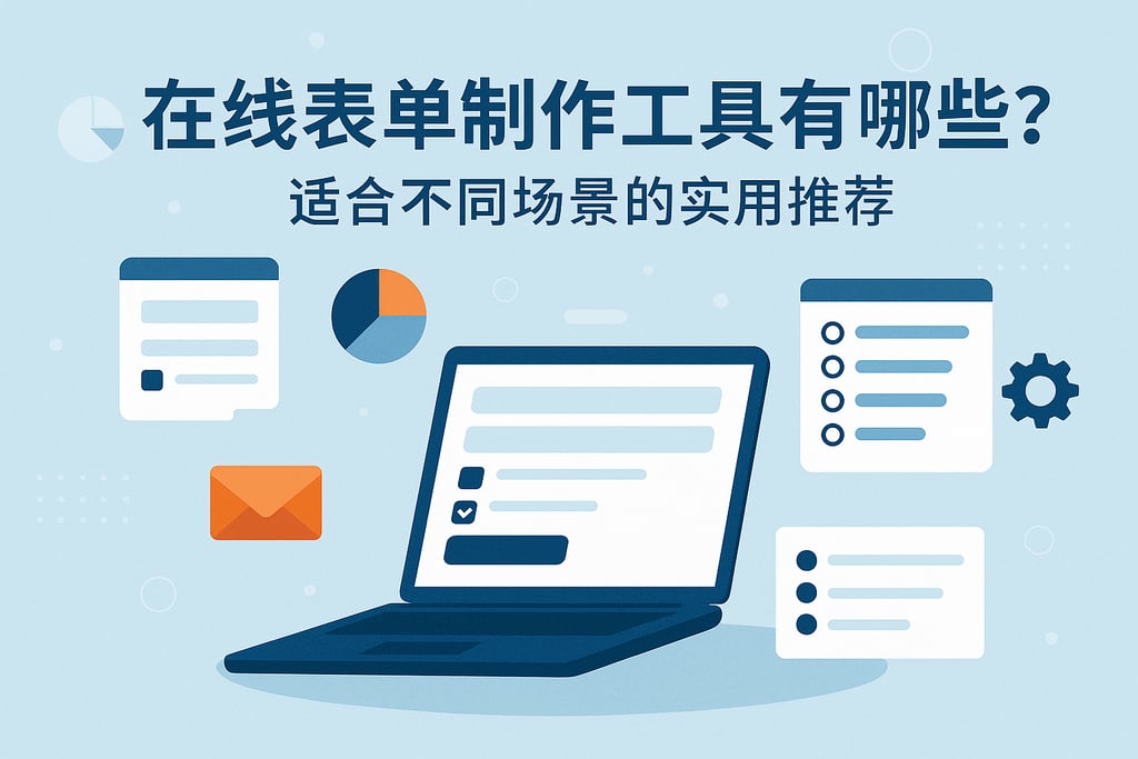 在线表单制作工具有哪些？适合不同场景的实用推荐
