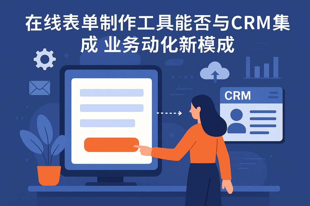 在线表单制作工具能否与CRM集成？业务自动化新模式
