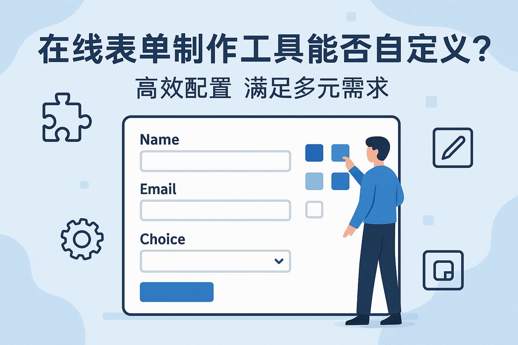 在线表单制作工具能否自定义？高效配置满足多元需求