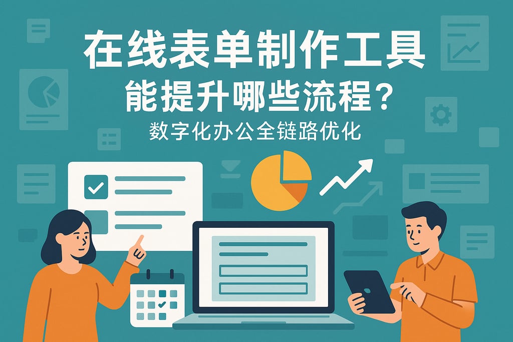 在线表单制作工具能提升哪些流程？数字化办公全链路优化