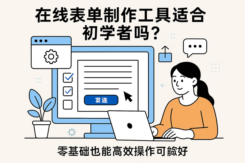 在线表单制作工具适合初学者吗？零基础也能高效操作