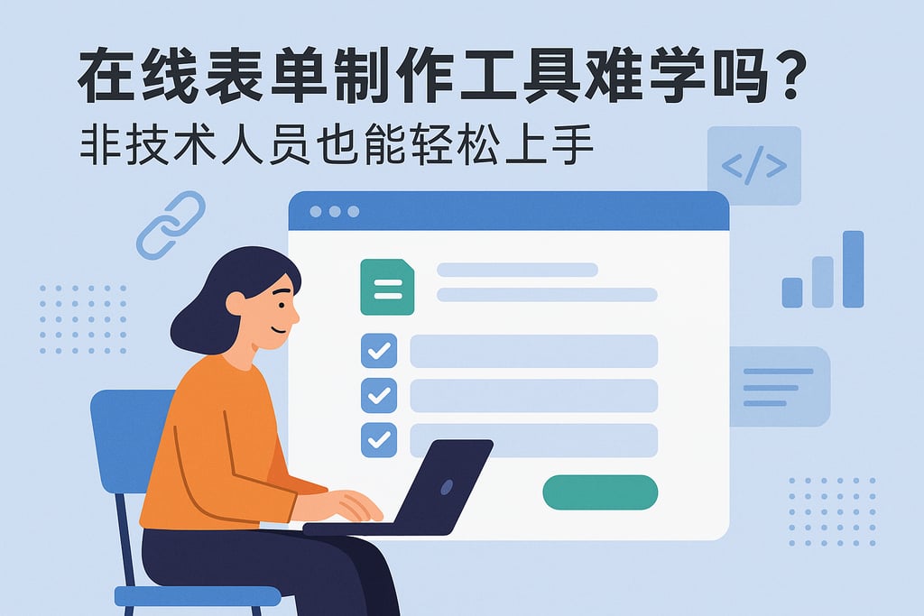 在线表单制作工具难学吗？非技术人员也能轻松上手