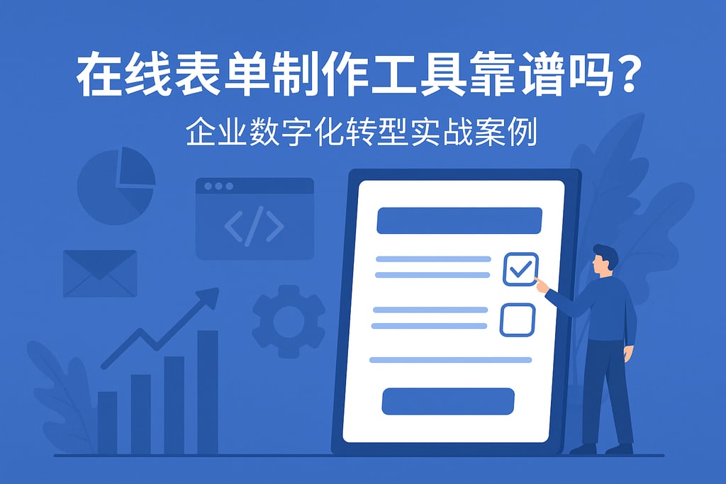 在线表单制作工具靠谱吗？企业数字化转型实战案例
