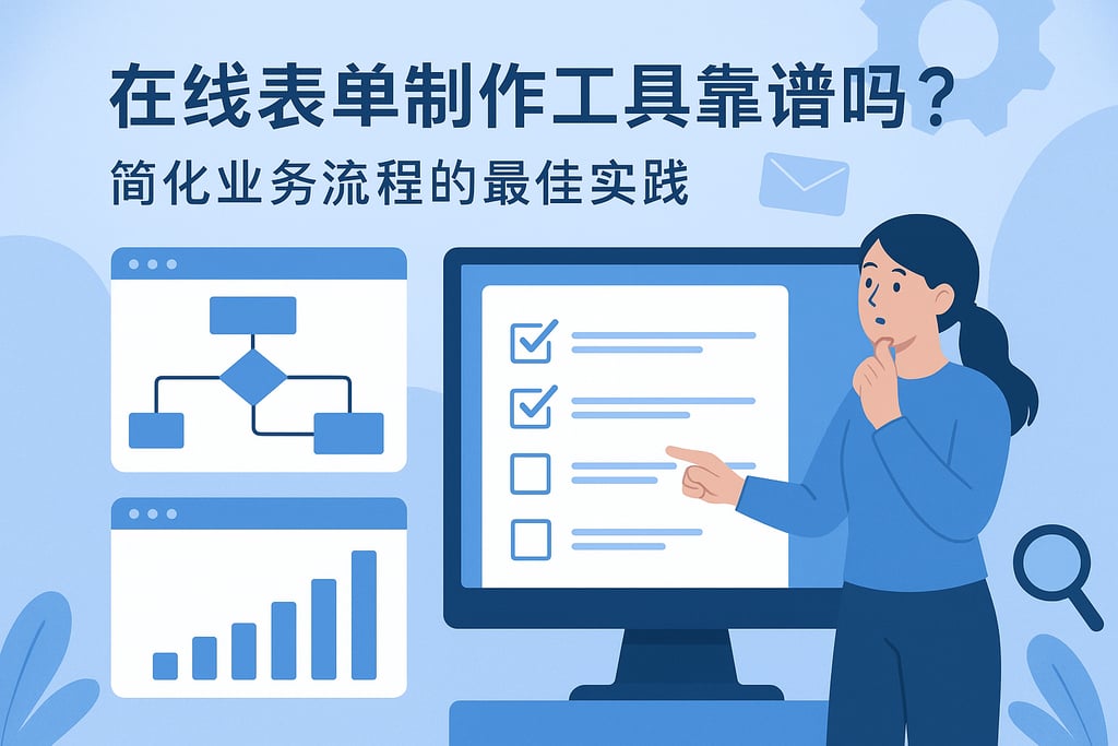在线表单制作工具靠谱吗？简化业务流程的最佳实践