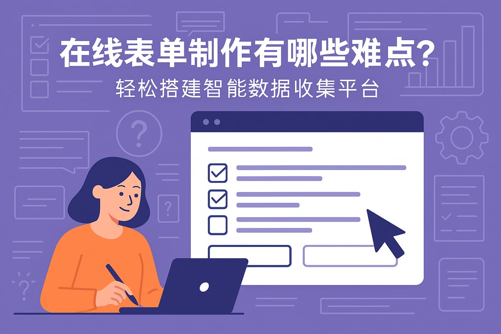 在线表单制作有哪些难点？轻松搭建智能数据收集平台
