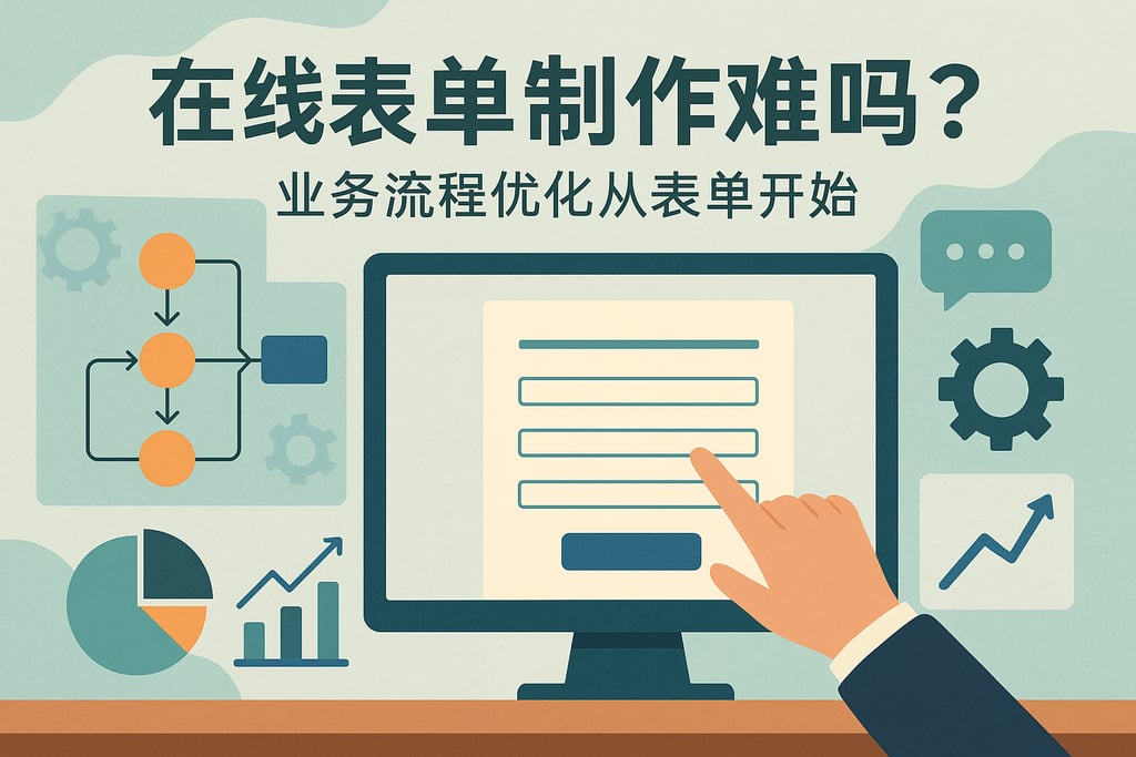 在线表单制作难吗？业务流程优化从表单开始